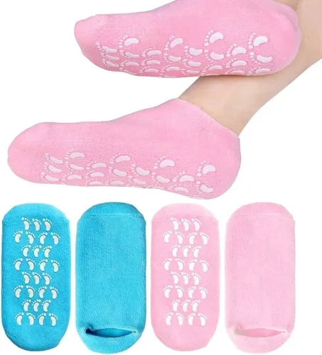 Soft Moisturizing Spa Gel Heel Sock (1 Pair)